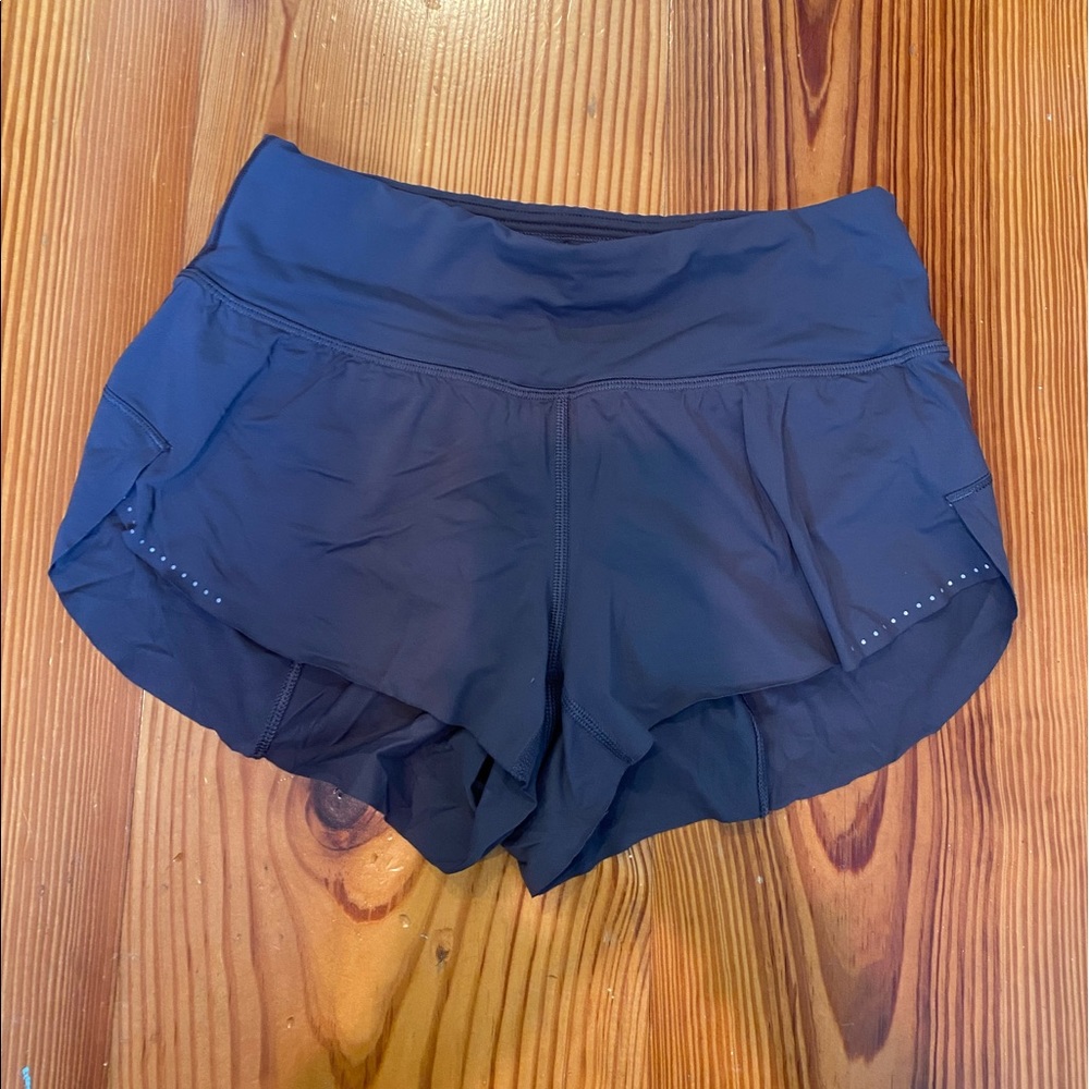 grey lululemon shorts